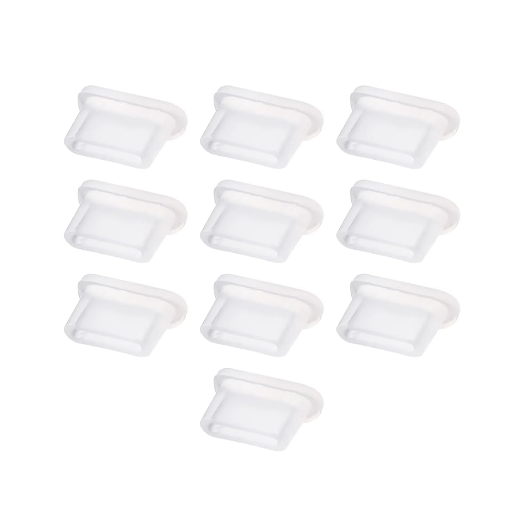 USB Type C Anti Dust Cap Cover Port Plugs, 10 Pcs Silicone USB C Dust Cover, Anti-dust Cover Caps Dust Protectors Stopper for Android Smartphone Tablets & for all Type C Ports