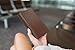 RFID Blocking Leather Passport Holder For Men and Women - Black