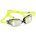 MP Michael Phelps XCEED Swimming Goggles, Mirrored Lens, Yellow/Black Frame