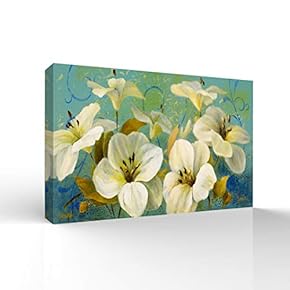 Vintage Flower Painting for Bedroom Living Room