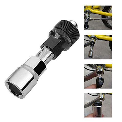 Bicycle Repair Tool 3 In 1 Multifunctional Bike Maintenance Kit Center Axle Flywheel Fixed Tail Hook Wrench Remover/Freewheel Remover/Crank Puller Remover Tool Outdoor Cycling Bicycle Maintenance Tool