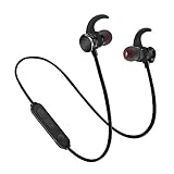 bluetooth headphones qdtt wireless headphones bluetooth 5 0 7 hour playtime ipx7 waterproof magnetic connection wireless earbuds bluetooth earphones for sports exercise running gym with mic