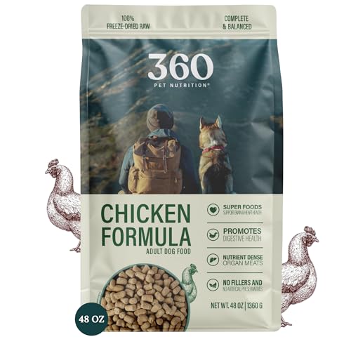 360PetNutrition冻干生狗粮含肝脏和器