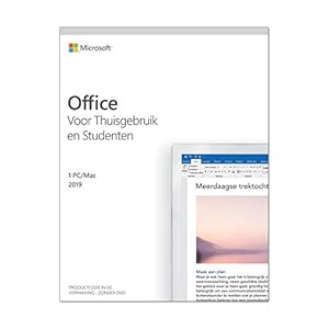Microsoft Office 2019 Home and Student | Nederlands | eenmalige aankoop | 1 PC (Windows 10) of Mac | Download