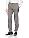 Haggar Men's Cool 18 Pro Heather Slim Fit Flat Front Superflex Waist Pant