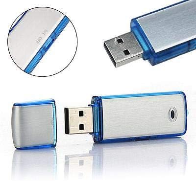 CAM 360 8GB Mini Voice Recorder, Noise Reduction USB Digital Audio Recorder for Lecture,Interview,Meeting Class