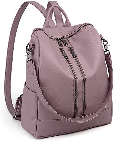 grey backpack handbag