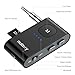 Nulaxy BR02 Bluetooth Receiver Supports 32G SD Card with Battery Indicator, Wireless Bluetooth 4.2 Audio Adapter for Car/Home Stereo Headphones System, Hands Free Calling, cVc Noise Canceling