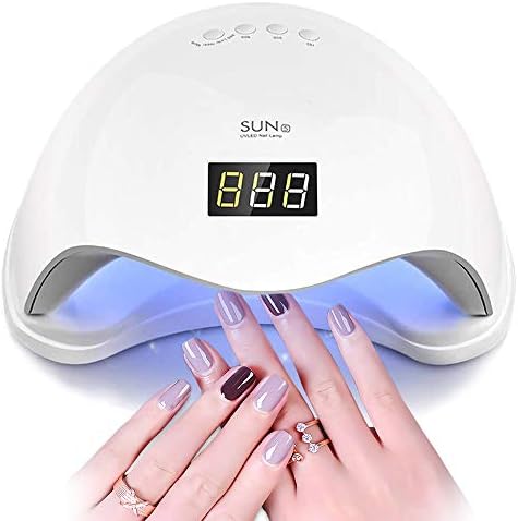 ネイルドライヤー LED ジェルネイルライト 赤外線検知 UVレジンライト 48W ネイル 乾燥機 四つタイマー設定 自動センサー 硬化用 ライト 手足兼用 日本語説明書付き