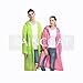 LvDD Raincoat Durable EVA Rain Cape Unisex Men Women Rain Poncho with Hat Hood for Outdoor Travel, 44