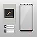 Samsung Galaxy S8 Tempered Glass Screen Protector, Exact Design Full Screen Coverage, 3D Curved Edge, Anti-Scratch, Anti-Fingerprint, Bubble Free, Lifetime Replacement Warranty Black