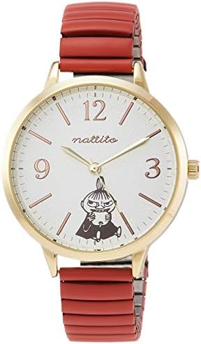 [フィールドワーク] 腕時計 フィールド ワーク アナログ ムーミン リトルミイ メタルバンド バングル MOM-09-2 レディース レッド