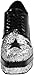 Funtasma by Pleaser Men's Halloween Glamrock-02,Black/Silver,L