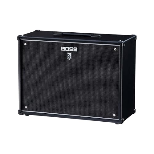 BOSS Katana Cabinet 212 - Speaker Cabinet voor de Katana-Head Amplifier - Maximum Klankperformance & Robuuste Stevigheid - Twee Custom 12-Inch Speakers - Afhneembaar Achterpaneel - 150-Watt Vermogen