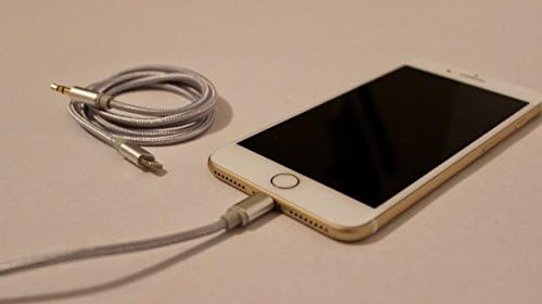 LitLine iPhone 7 Aux Cable- Listen to Music on your iPhone 7 Without Bluetooth - Lighting to 3.5 MM AUX - Works as Auxiliary Cable for iPhone 6 Plus iPhone 5 SE iPads too
