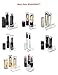 byAlegory Acrylic Eye Liner / Lip Liner Makeup Organizer | 26 Spaces