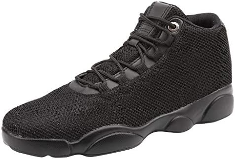 Oliviavan Men‘s Basketball Shoe Leisure Net Surface Flat Running shoes Non-Slip Breathable Sneaker