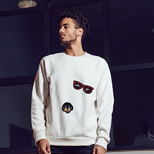 GYGYL 70pcs Assorted Size Embroidered Iron on Patches, DIY Sew Applique Repair Patch, Sew On/Iron On Patch for Jackets, Jeans, Pants, Backpacks, Clothes