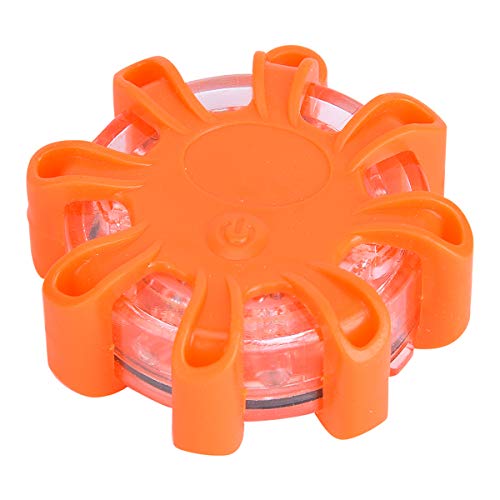 Owlike 8LED Waterproof Strobe Warning Light Magnetic Road Emergency Flashing Light Signal Indicator for Car Bike