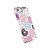 Speck Products Presidio Inked iPhone SE 2020 Case/iPhone 8/7/6S/6 - DONUTWORRY Pink Glossy/Heliotrope Purple