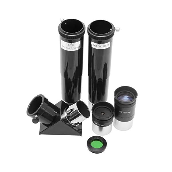 TS-Optics 70/900 EQ3-1 Teleskop Komplettset für Einsteiger Fernrohr mit viel Zubehör Mondfilter Okulare vergüteter Optik, Jupiter – Bild 7