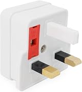 Swiss Edge UK Electric Shaver Toothbrush Adaptor Plug 2P to 3P Converter view 7