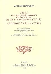 Essai sur les probabilités de la durée de la vie humaine, 1746