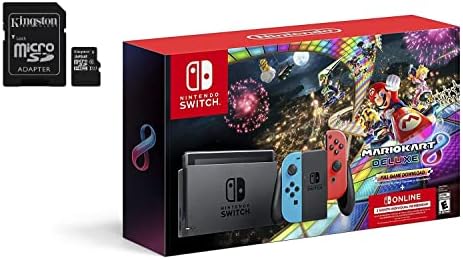 Amazon.com: Nintendo Switch Mario Kart 8 Deluxe Accessories Bundle