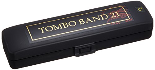 Tombo No.3121 C# Tombo Band Tremolo 21 Holes Harmonica