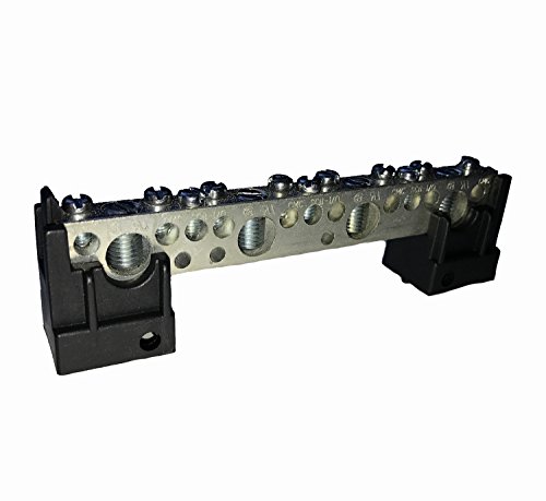 MidNite Solar Long Terminal Bus Bar - Black, P/N MNTBB-B