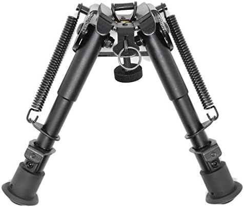 TXTactical 6 Inch to 9 Inch Adjustable Harris Style Hunting Rifle Bipod