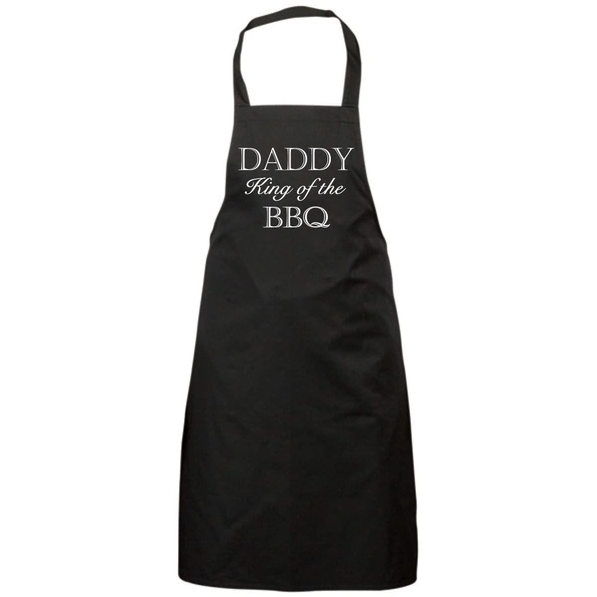 60 Second Makeover Limited Daddy King of the BBQ Apron Gift Present Fathers Day Present For Daddy Gifts Birthday Christmas BBQ Accessories Aprons For Cooking Mans