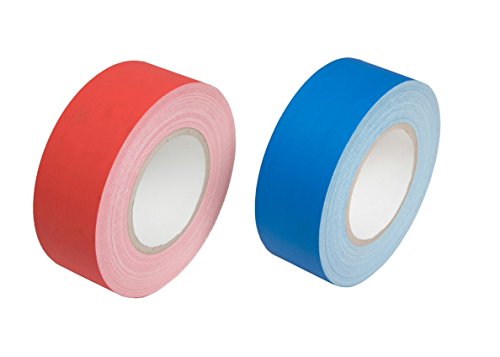 New:Professional Grade Gaffers Tape 2 x 30 Yards(Blue) 11 mils Water-Proof for pro Photography, Filming Backdrop, Production Equipment, Easy to Tear Non-Reflective and Leaves No Sticky Residue. - Thumbnail 6