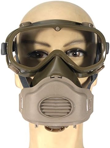 (Ship from US) Respirator Dust Mask Half Facepiece Reusable Paint Breathing Gas Protection