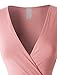 RubyK Womens Fitted Long Sleeve Asymmetrical Side Knotted Bodycon Dress