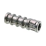 Prime-Line 9070983 Lag Shields, Long, 1/4 in. X 1-1/2 in., Zinc Alloy, 50-Pack