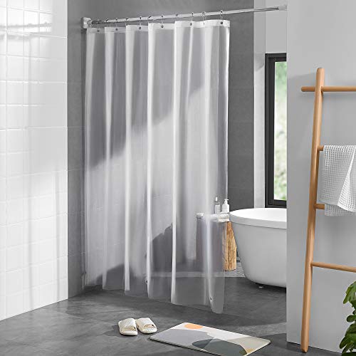 Basic Beyond 2 Pack Clear Shower Curtain Liner, 72"x72" Waterproof