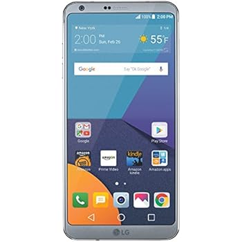 LG G6 - 32 GB - Unlocked (AT&T/T-Mobile/Verizon) - Platinum - Prime Exclusive - with Lockscreen Offers & Ads