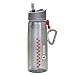 LifeStraw Go Water Filter Bottle with 2-Stage Integrated Filter Straw for Hiking, Backpacking, and Travel, Red Cross Edition