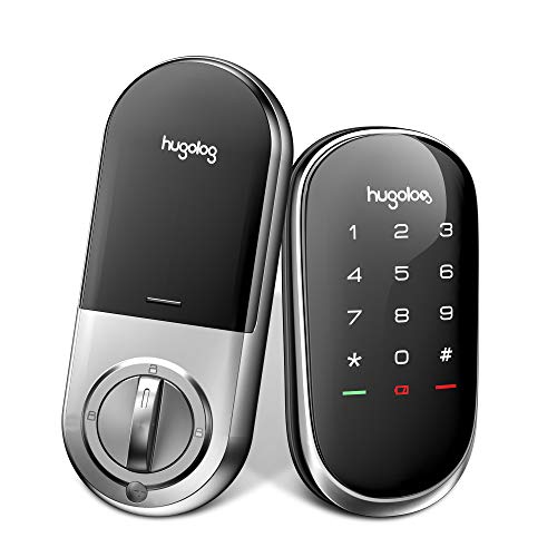 Hugolog Smart Lock ,Touchscreen Deadbolt Remote Wireless Control