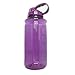 GHP 101oz 3000ml Large Outdoor Water Bottle w/Handle & Straw - BPA Free Tritan Plastic - Leak Proof Push Button Lid - Eco-Friendly for Gym, Yoga, Camping, Running, Cycling, and Camping (Purple)