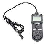 JJC TM-F2 Wire Multi-Function LCD Timer Remote For Sony A58 NEX-3NL A7 A7R A7S A3000 A5000 A6000 HX300 HX50V RX100II RX100III