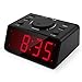 iTronics Digital Clocks for Bedrooms Bedside with 3 Adjustable Brightness, Electric Simple Alarm Clock Large Display with Snooze, Battery Powered