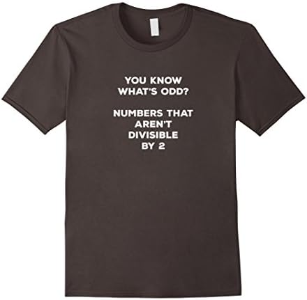 Men's Funny Math Humor T-Shirt Medium Asphalt