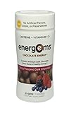 Energems Chocolate Energy, Berry Flavored Dark Chocolate, 21 Gems by Energems