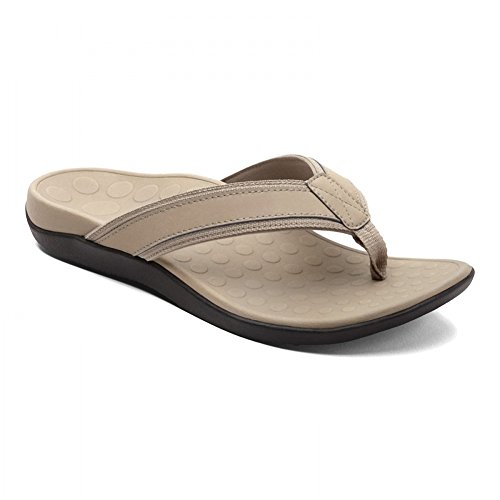 Vionic Men's, Tide flip Flop Sandals Taupe 8 M