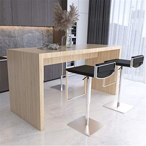 EXCLVEA Bartisch Bar Table Home Island Wohnzimmer Balkon Bar Tischpartition Bar Nordic Dining Bar Table für Küche…