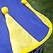 Matney Kids Playhouse Castle Tent — Includes Portable Carry Bag and Foldable for Travel, Indoor/Outdoor, Great for Backyard, Play Areas, etc (Blue)