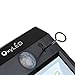 OxyLED174; SL30 Bright Outdoor LED Light Solar Powered -Waterproof- Motion Sensor Detector for Patio, Deck, Yard, Garden, Home, Driveway, Stair, Wall/Security Lighting/Dusk to Dawn Dark Auto On/Off