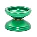 MAGICYOYO V6 Locus, Metal Yoyo for Kids to Adults, Beginners Yo-yo, Pro Responsive Yoyos, High Speed, 1A/3A/5A Tricks, Stainless Axle, Silicone Pad, with 5 Yo Yos Strings Kit, Green